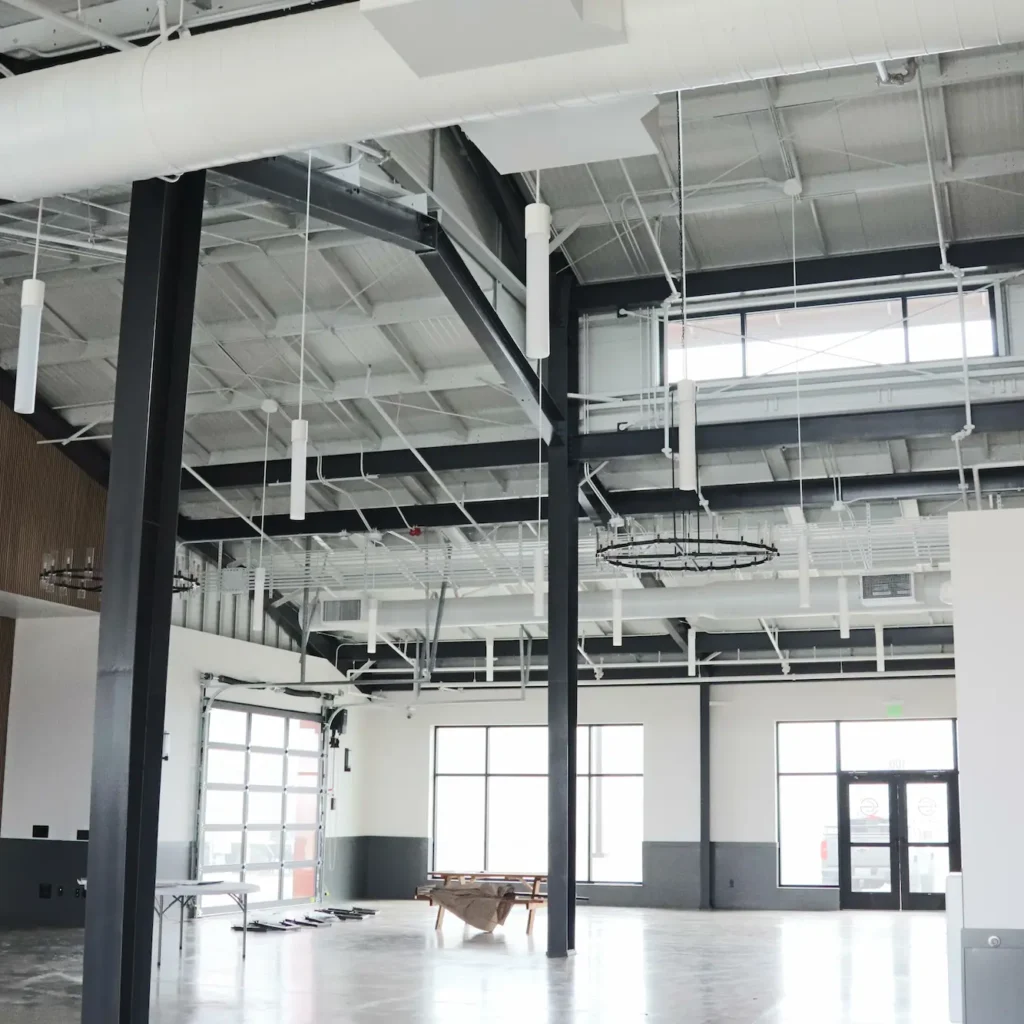 Elite Mechanical Services HVAC and plumbing installation at Tenino Agriculture Innovation Park Event Center, Tenino WA, 2025