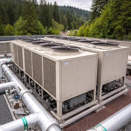rooftop chiller in the pacific northwest.webp