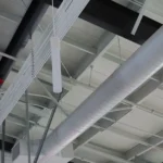 commercial ceiling ductwork ventilation installation system.webp