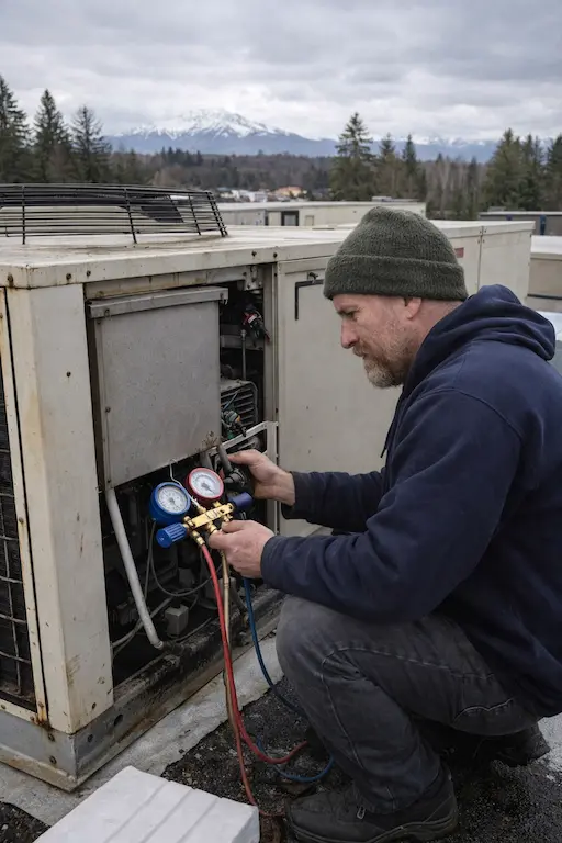 commercial hvac rooftop unit diagnostic service northwest.webp