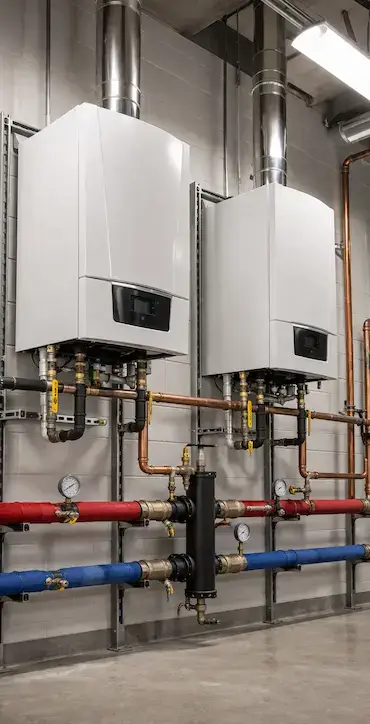 wall mounted commercial condensing boiler system 1.webp